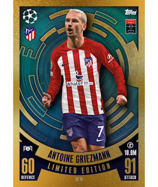 Topps Match Attax Champions League 2023/2024 Limited Edition Antoine Griezmann (Atlético de Madrid)